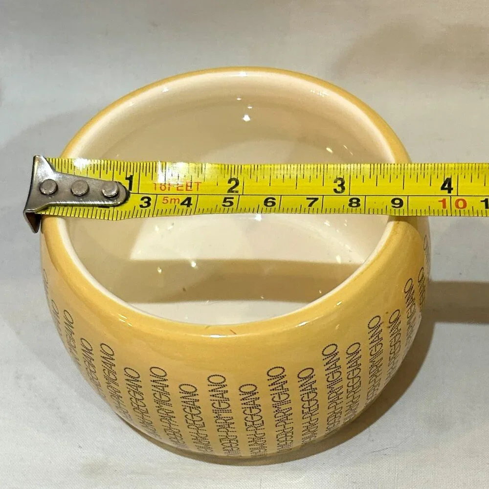 Parmigiano Reggiano Ceramic Cheese Container Italy